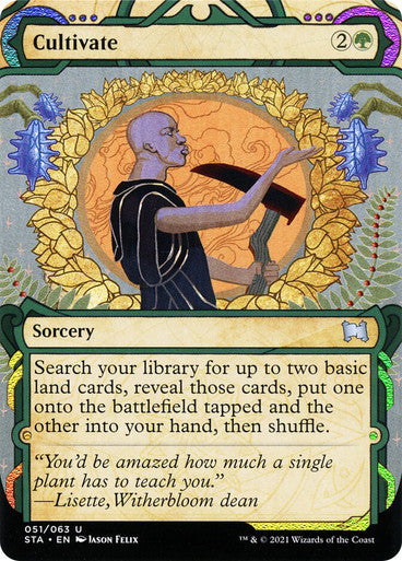 Cultivate  51 (Strixhaven: Mystical Archive)  - Etched Foil