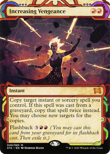 Increasing Vengeance  40 (Strixhaven: Mystical Archives)  - Etched Foil