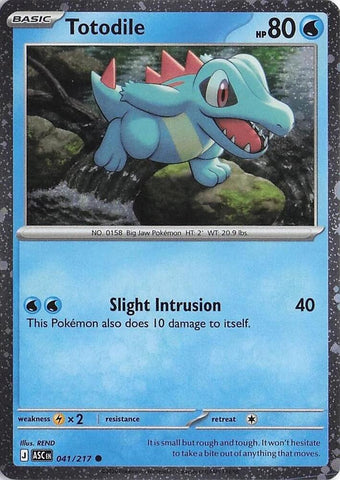 Totodile 041/217 (Miscellaneous Cards & Products)  - Cosmo Holofoil