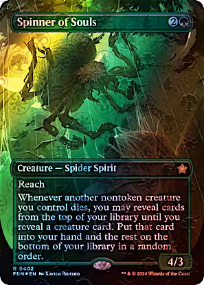 Spinner of Souls 402/291 (Foundations)  - Borderless Mana Foil