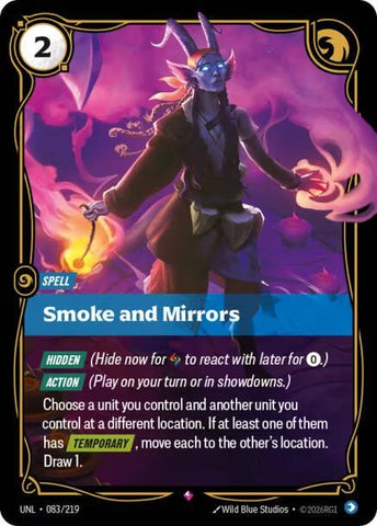 Smoke and Mirrors 083/219 (Unleashed)  - Foil