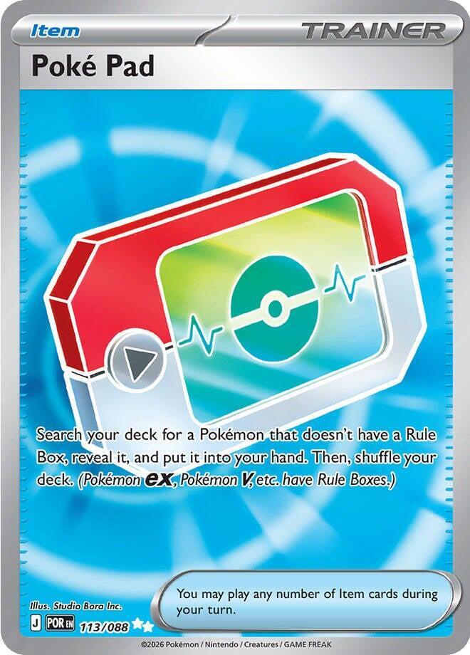 Poke Pad 113/088 (ME03: Perfect Order)  - Holofoil