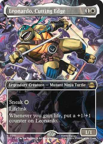 Leonardo, Cutting Edge 211 (Teenage Mutant Ninja Turtles) 