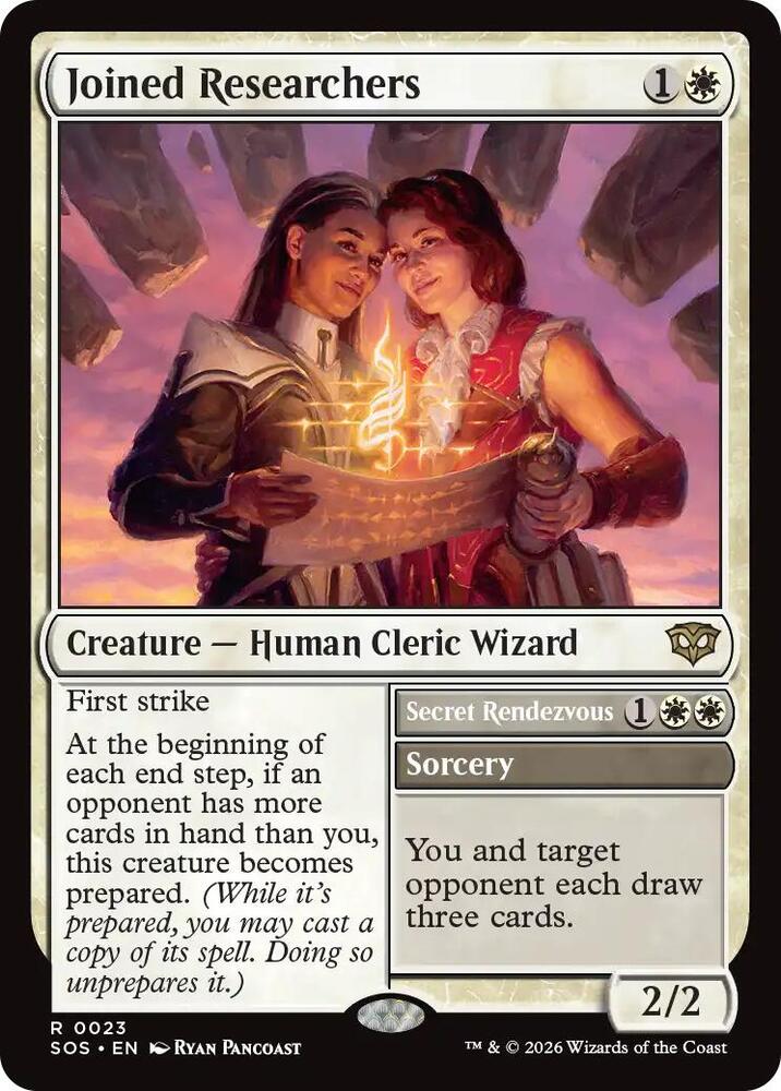 Joined Researchers 23 (Secrets of Strixhaven)  - Foil