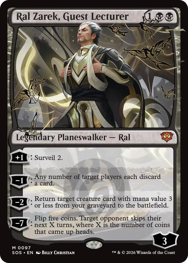 Ral Zarek Guest Lecturer 97 (Secrets of Strixhaven) 