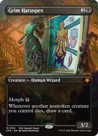 Grim Haruspex Borderless 152 (Special Guests)  - Foil