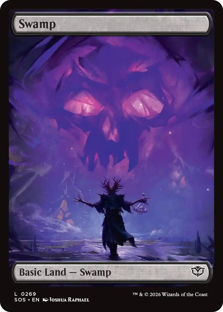 Swamp 0269 269 (Secrets of Strixhaven)  - Foil