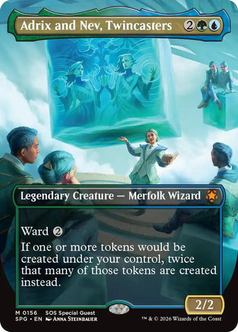 Adrix and Nev, Twincasters 156 (Special Guests)  - Borderless Foil