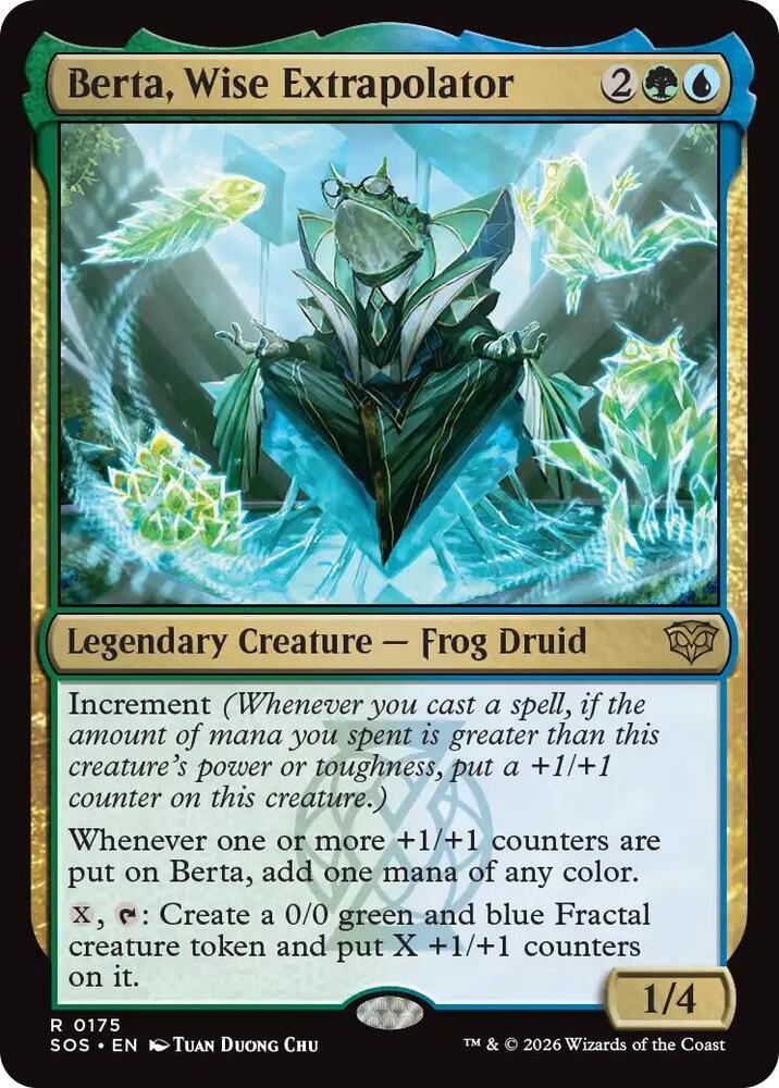 Berta Wise Extrapolator 175 (Secrets of Strixhaven)  - Foil