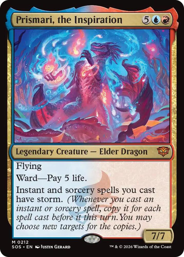 Prismari the Inspiration 212 (Secrets of Strixhaven)  - Foil