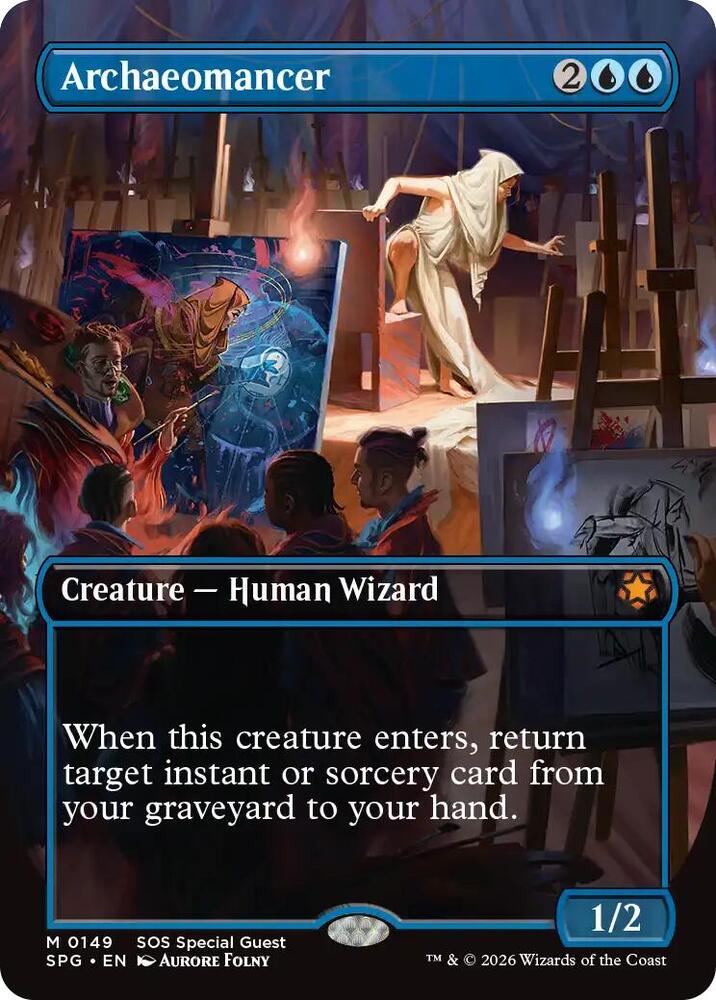 Archaeomancer Borderless 149 (Special Guests)  - Foil