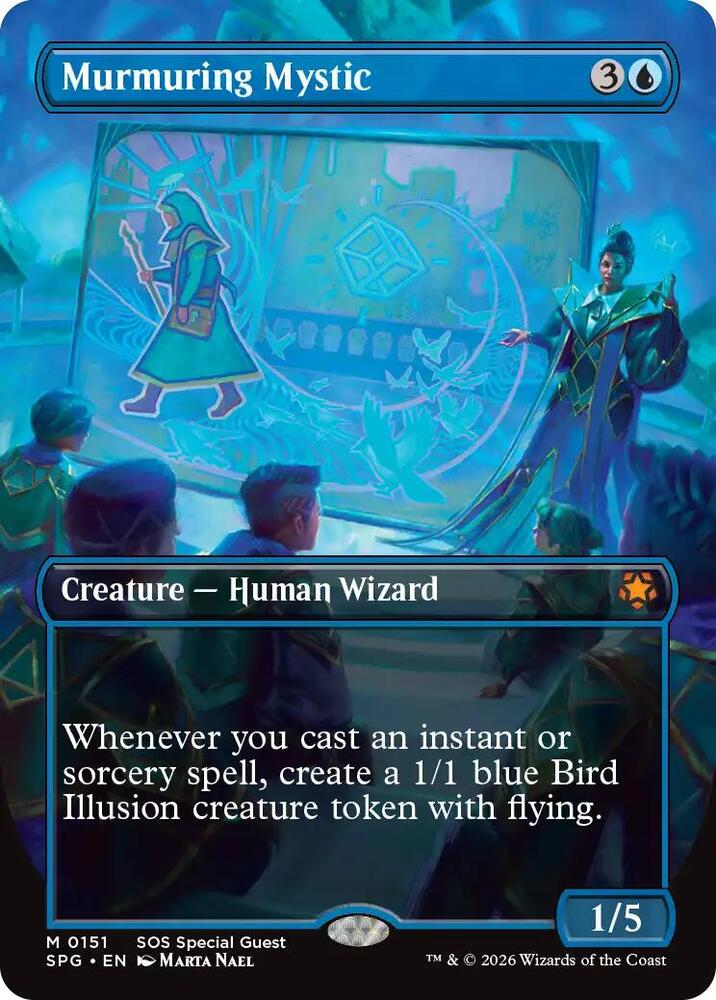 Murmuring Mystic Borderless 151 (Special Guests)  - Foil
