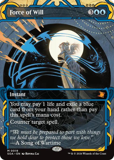 Force of Will 19 (Secrets of Strixhaven: Mystical Archive)  - Foil