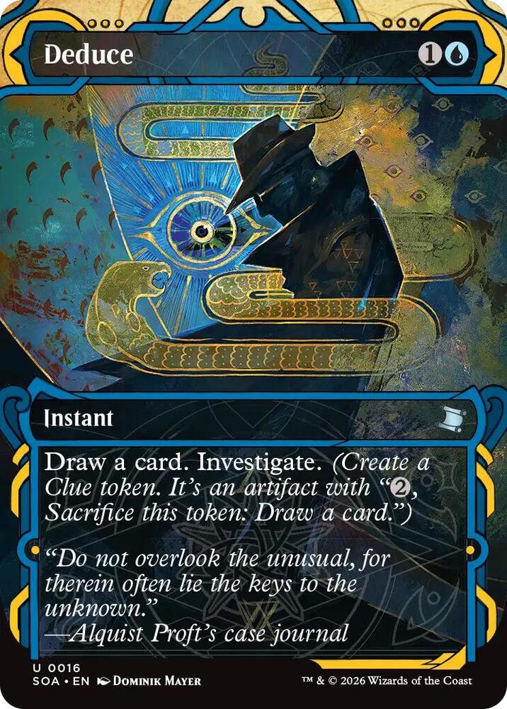 Deduce 16 (Secrets of Strixhaven: Mystical Archive) 