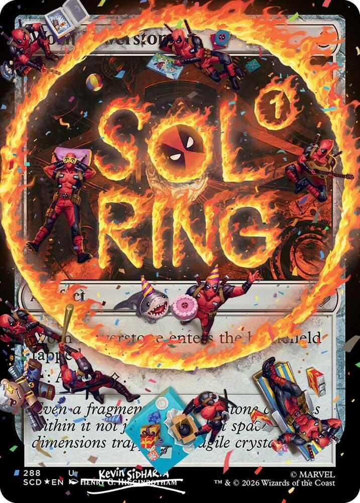 Sol Ring 288 Pool Party Foil 288 (Secret Lair Drop Series)  - Foil