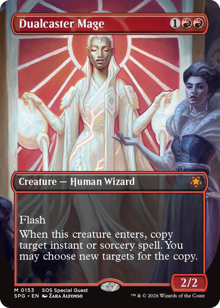 Dualcaster Mage Borderless 153 (Special Guests) 