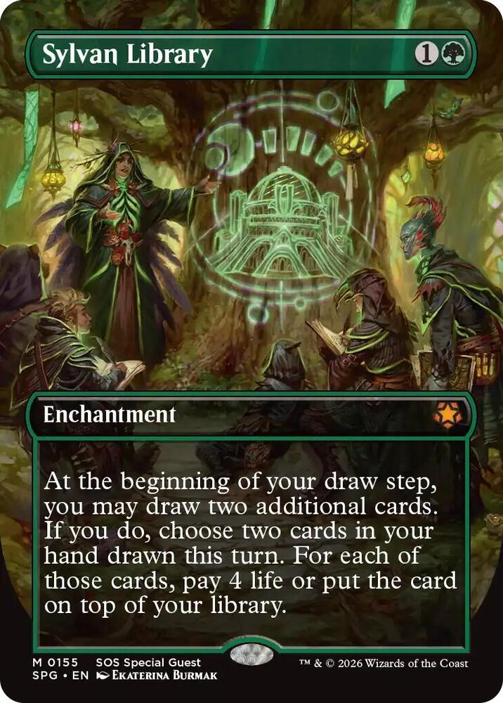 Sylvan Library 155 (Special Guests)  - Borderless Foil