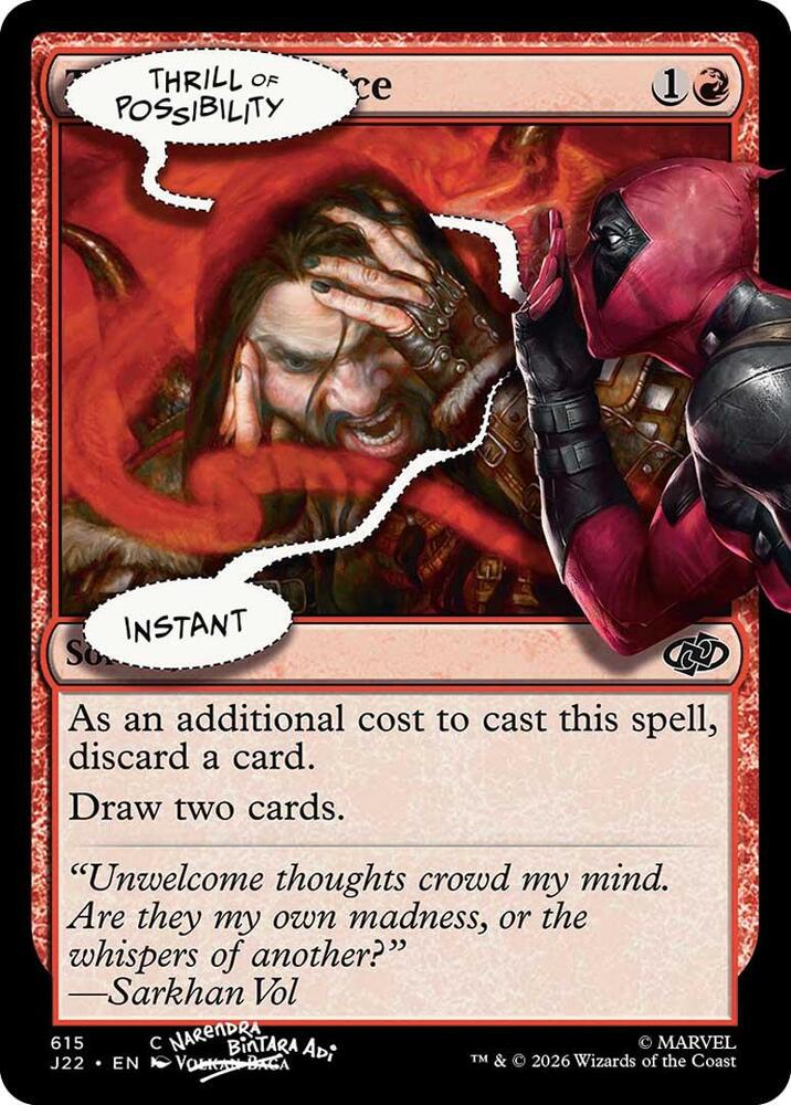Thrill of Possibility 615 615 (Secret Lair Drop Series)  - Foil