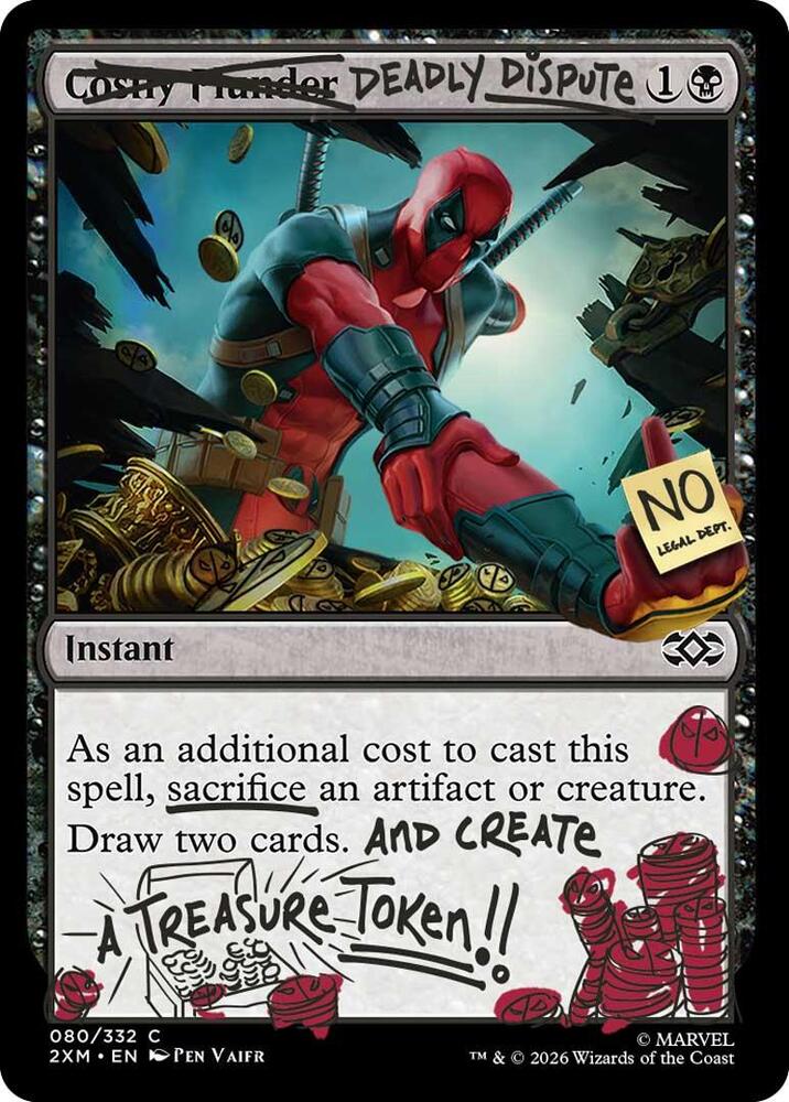 Deadly Dispute 080 80 (Secret Lair Drop Series)  - Foil
