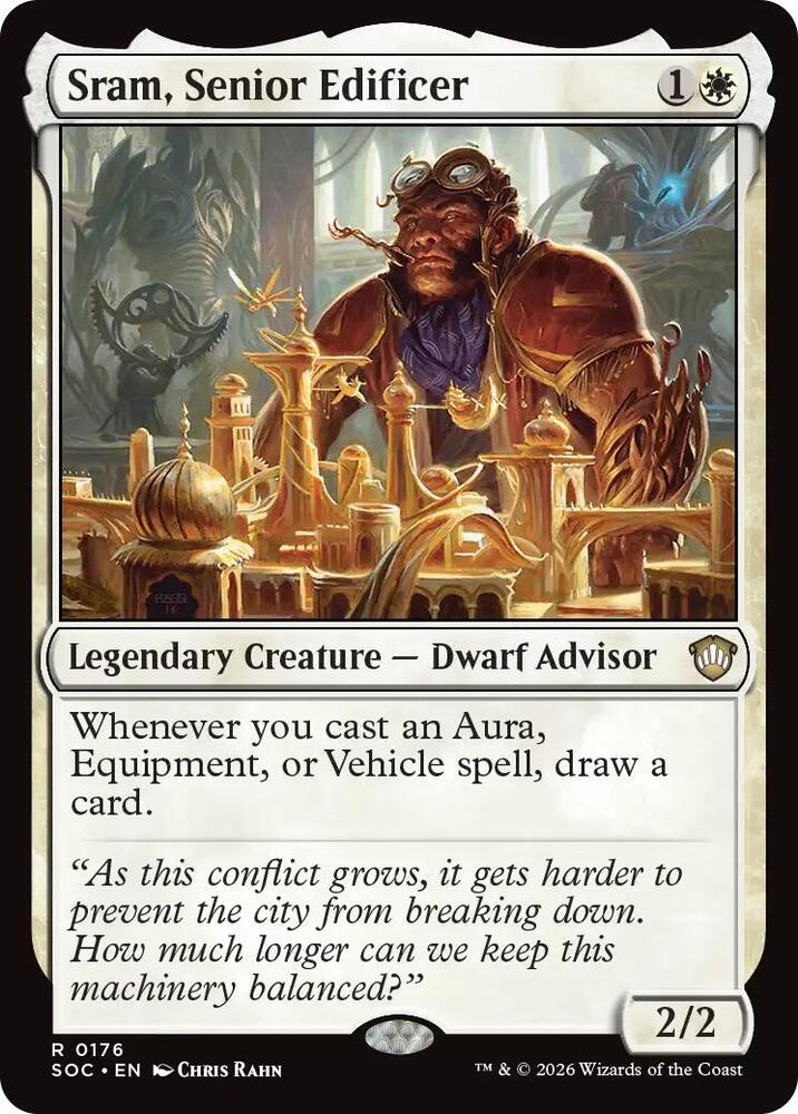 Sram, Senior Edificer 176 (Commander: Secrets of Strixhaven) 