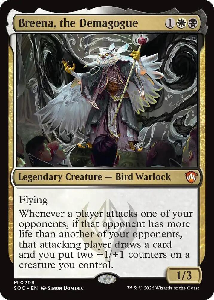 Breena, the Demagogue 298 (Commander: Secrets of Strixhaven) 