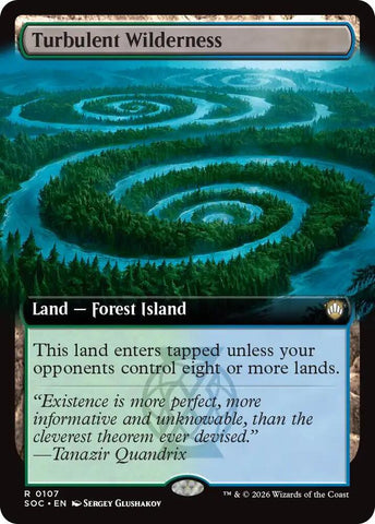 Turbulent Wilderness Extended Art 107 (Commander: Secrets of Strixhaven) 