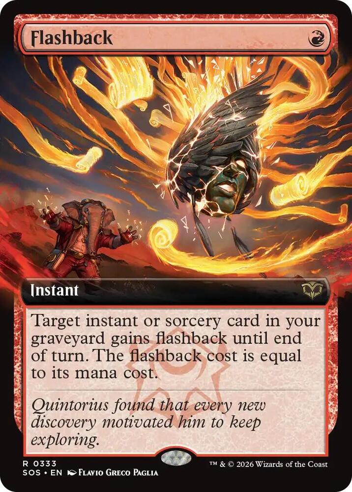 Flashback Extended Art 333 (Secrets of Strixhaven) 