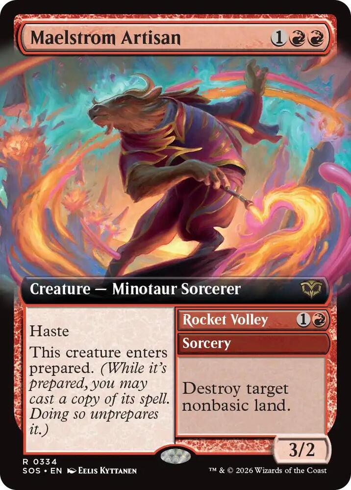 Maelstrom Artisan Extended Art 334 (Secrets of Strixhaven) 