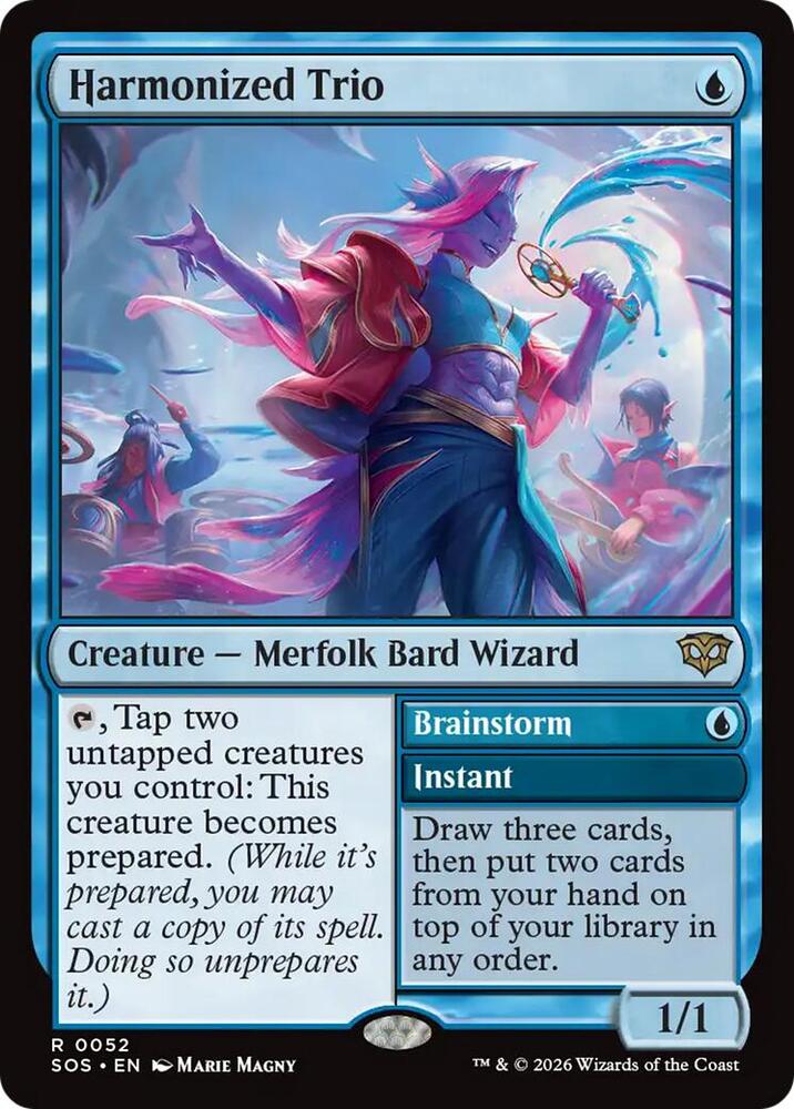 Harmonized Trio 52 (Secrets of Strixhaven)  - Foil