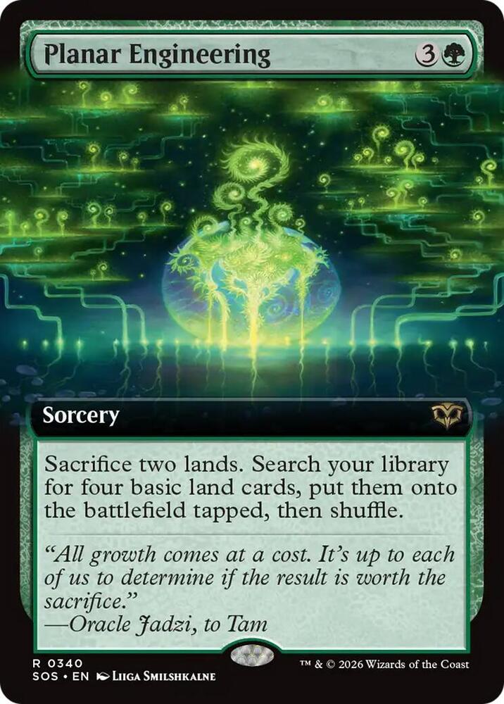 Planar Engineering Extended Art 340 (Secrets of Strixhaven)  - Foil