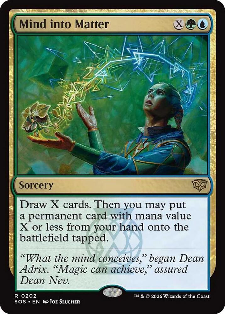 Mind into Matter 202 (Secrets of Strixhaven)  - Foil