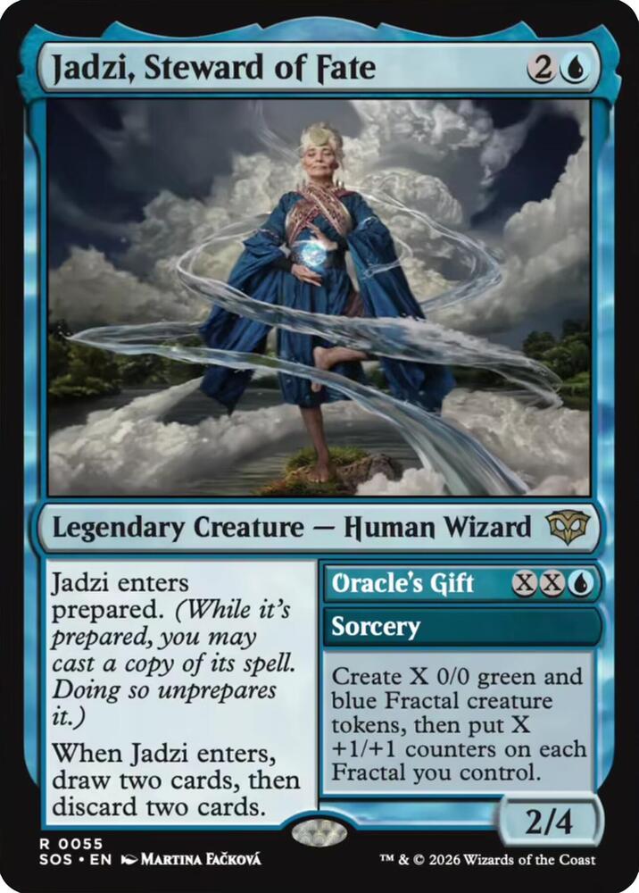 Jadzi Steward of Fate 55 (Secrets of Strixhaven)  - Foil