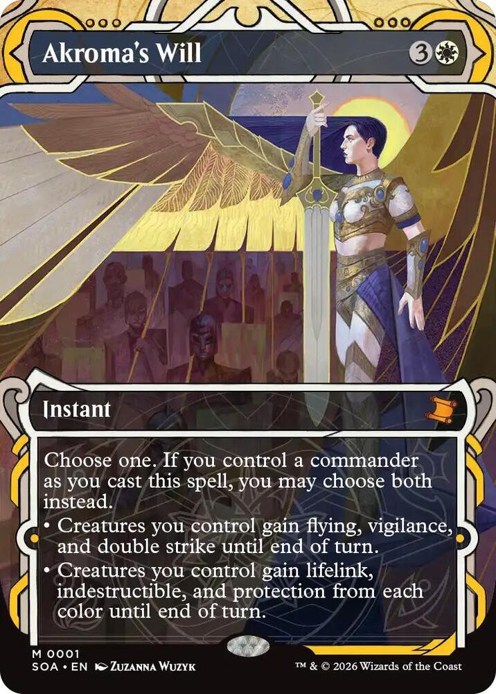 Akroma's Will 1 (Secrets of Strixhaven: Mystical Archive) 