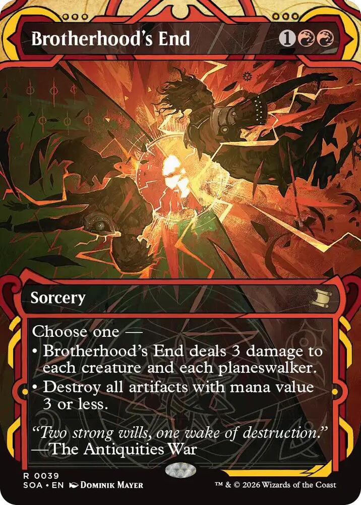Brotherhood's End 39 (Secrets of Strixhaven: Mystical Archive)  - Foil