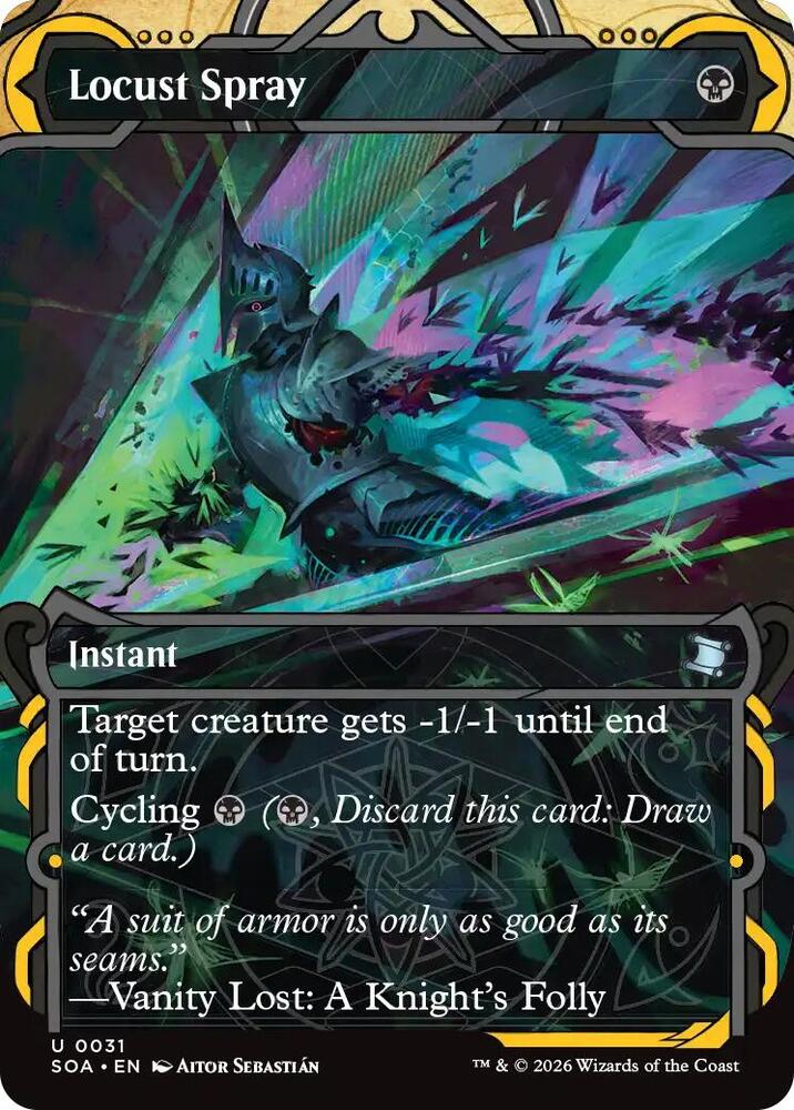 Locust Spray 31 (Secrets of Strixhaven: Mystical Archive)  - Foil