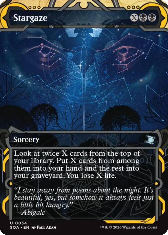 Stargaze 34 (Secrets of Strixhaven: Mystical Archive)  - Foil