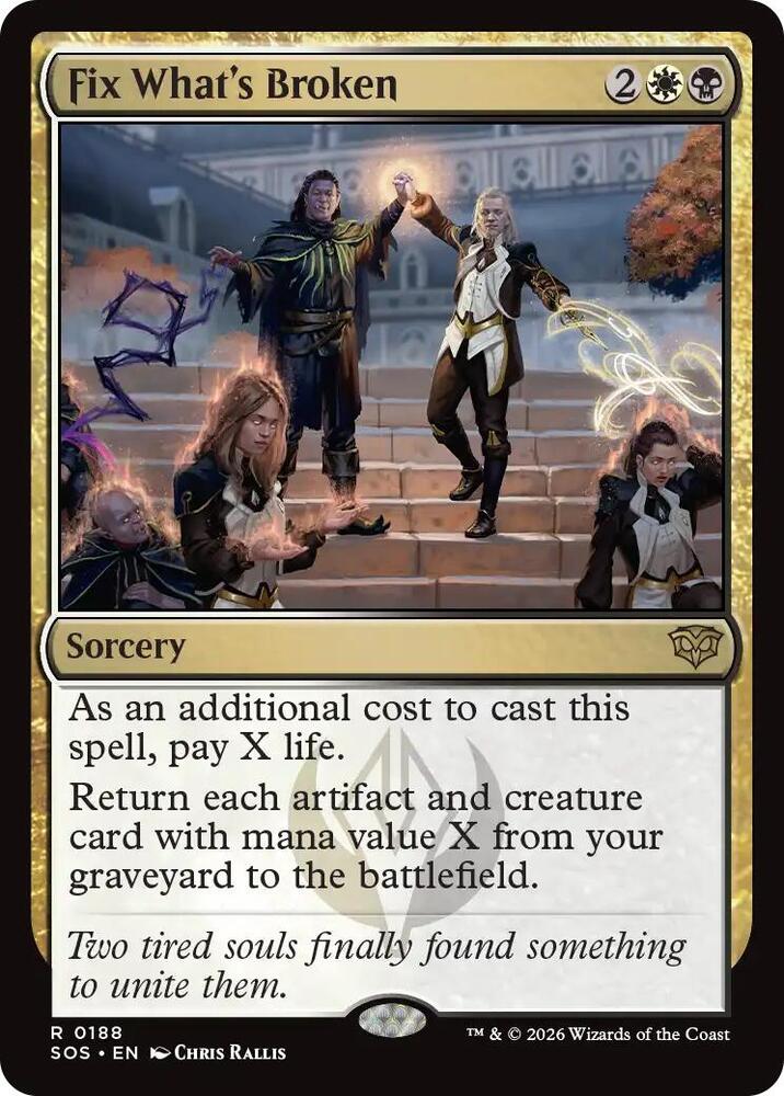 Fix Whats Broken 188 (Secrets of Strixhaven)  - Foil