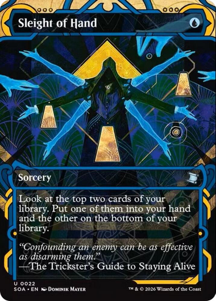 Sleight of Hand 22 (Secrets of Strixhaven: Mystical Archive)  - Foil