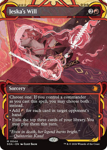 Jeskas Will 44 (Secrets of Strixhaven: Mystical Archive)  - Foil