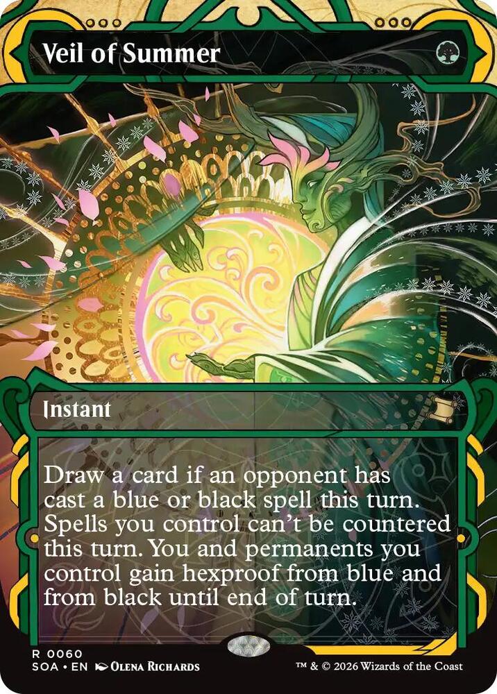 Veil of Summer 60 (Secrets of Strixhaven: Mystical Archive)  - Foil
