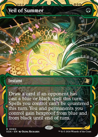 Veil of Summer 60 (Secrets of Strixhaven: Mystical Archive)  - Foil
