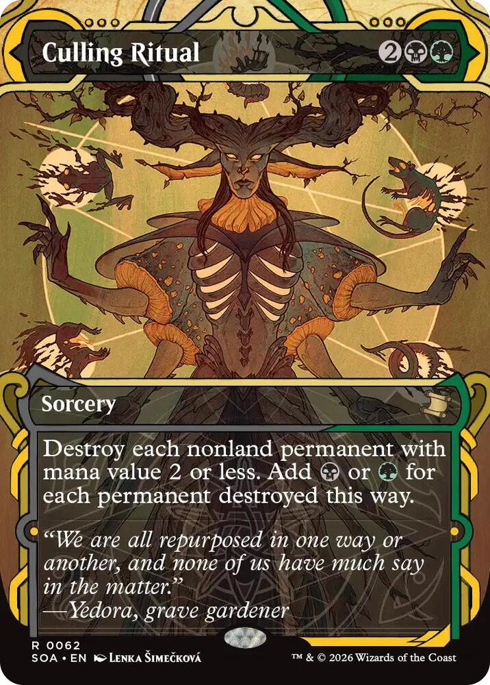 Culling Ritual 62 (Secrets of Strixhaven: Mystical Archive)  - Foil