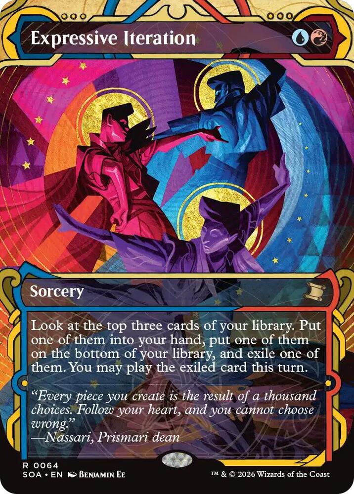 Expressive Iteration 64 (Secrets of Strixhaven: Mystical Archive)  - Foil