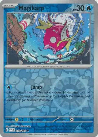 Magikarp 044/198 (SV01: Scarlet & Violet Base Set)  - Reverse Holofoil