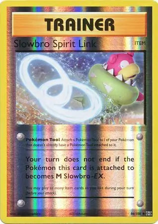 Slowbro Spirit Link 86/108 (XY - Evolutions)  - Reverse Holofoil