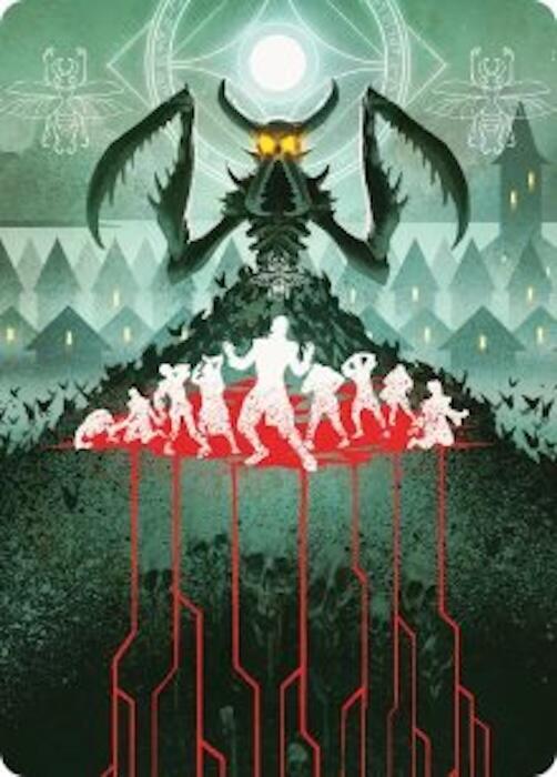 Feed the Swarm Art Card 44 (Art Series: Secrets of Strixhaven) 
