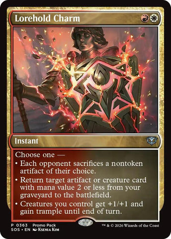 Lorehold Charm 363 (Promo Pack: Secrets of Strixhaven)  - Foil