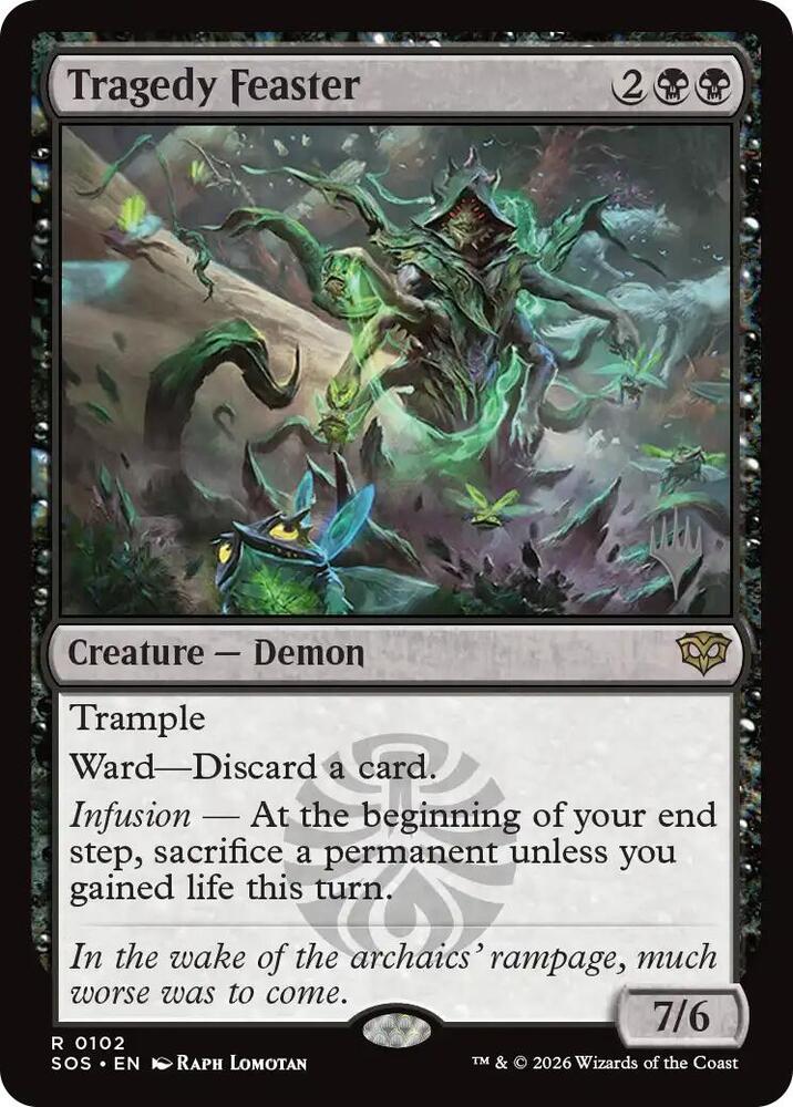 Tragedy Feaster 102 (Promo Pack: Secrets of Strixhaven)  - Foil