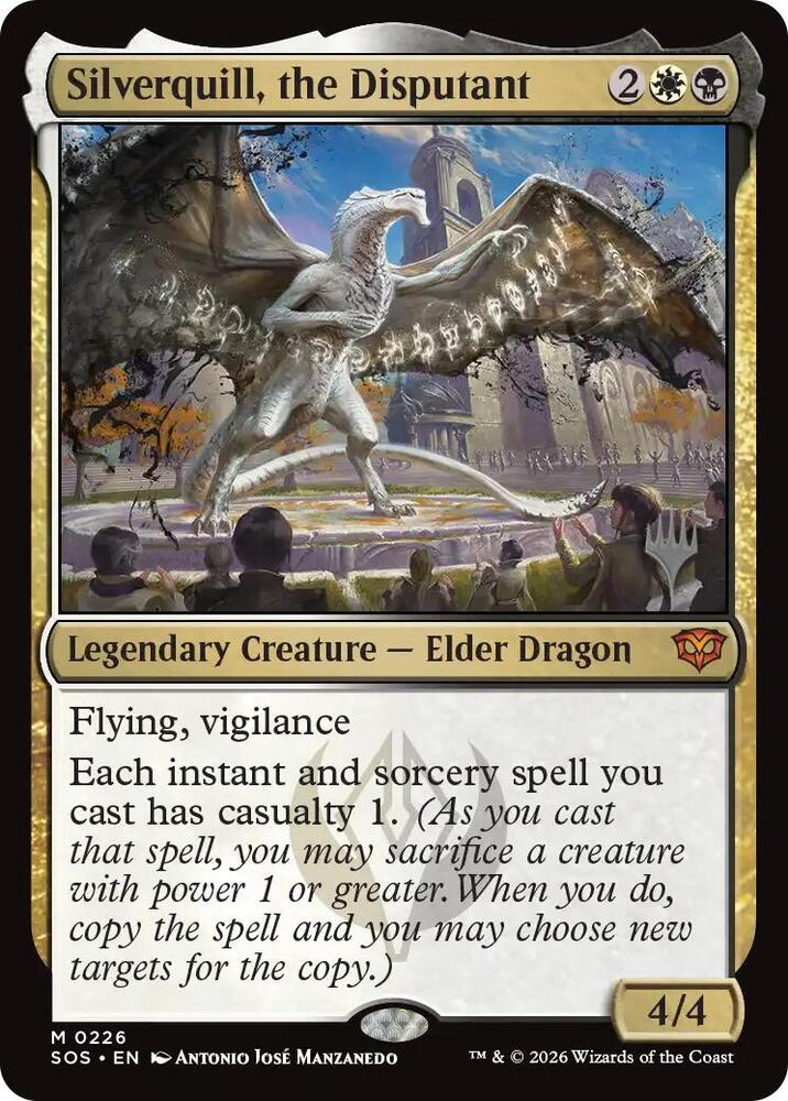 Silverquill the Disputant 226 (Promo Pack: Secrets of Strixhaven)  - Foil