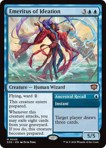 Emeritus of Ideation 45 (Promo Pack: Secrets of Strixhaven) 